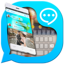 APK Messenger Version 2018: Messenger Theme