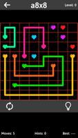 Match The Hearts Puzzle Free - Connect the dots 截圖 2