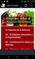 Consejos Régimen Alimenticio الملصق