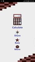 Brick Calculator Cartaz