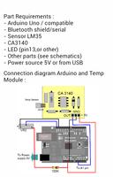 Arduino LM35 Temp Logger & LED screenshot 2