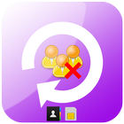 restore deleted contacts آئیکن