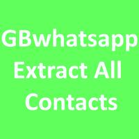 🆕 GBWhatsapp Export All Contacts โปสเตอร์