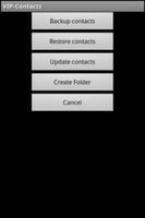 VIP-Contact capture d'écran 2
