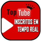 Contador de Inscritos em tempo real - TopTube icon