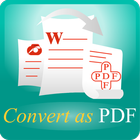 Convert as PDF(CAP)-icoon