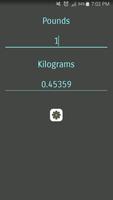 Pound Kilogram Converter capture d'écran 1