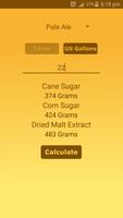 Priming Sugar Calculator Affiche