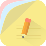 Bloco de notas de cor ícone