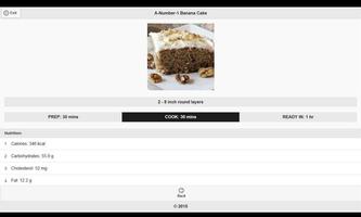 1 Schermata CookBook: Cake Recipes