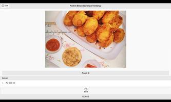 برنامه‌نما CookBook: Resep Kue & Camilan عکس از صفحه