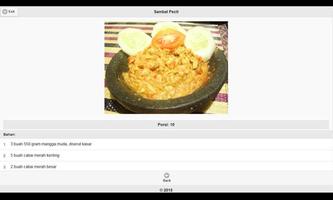 CookBook: Resep Sambal screenshot 1