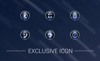 Cool Acrylic Translucent Technology Icon Pack Ekran Görüntüsü 2