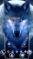 Cooler Wolf Schwarz Launcher Screenshot 1