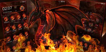 3D Fire Drachen