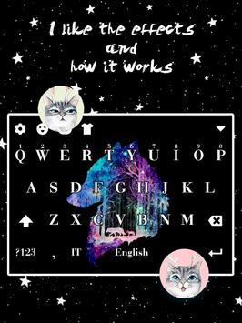 android icin serin galaxy kurt emoji