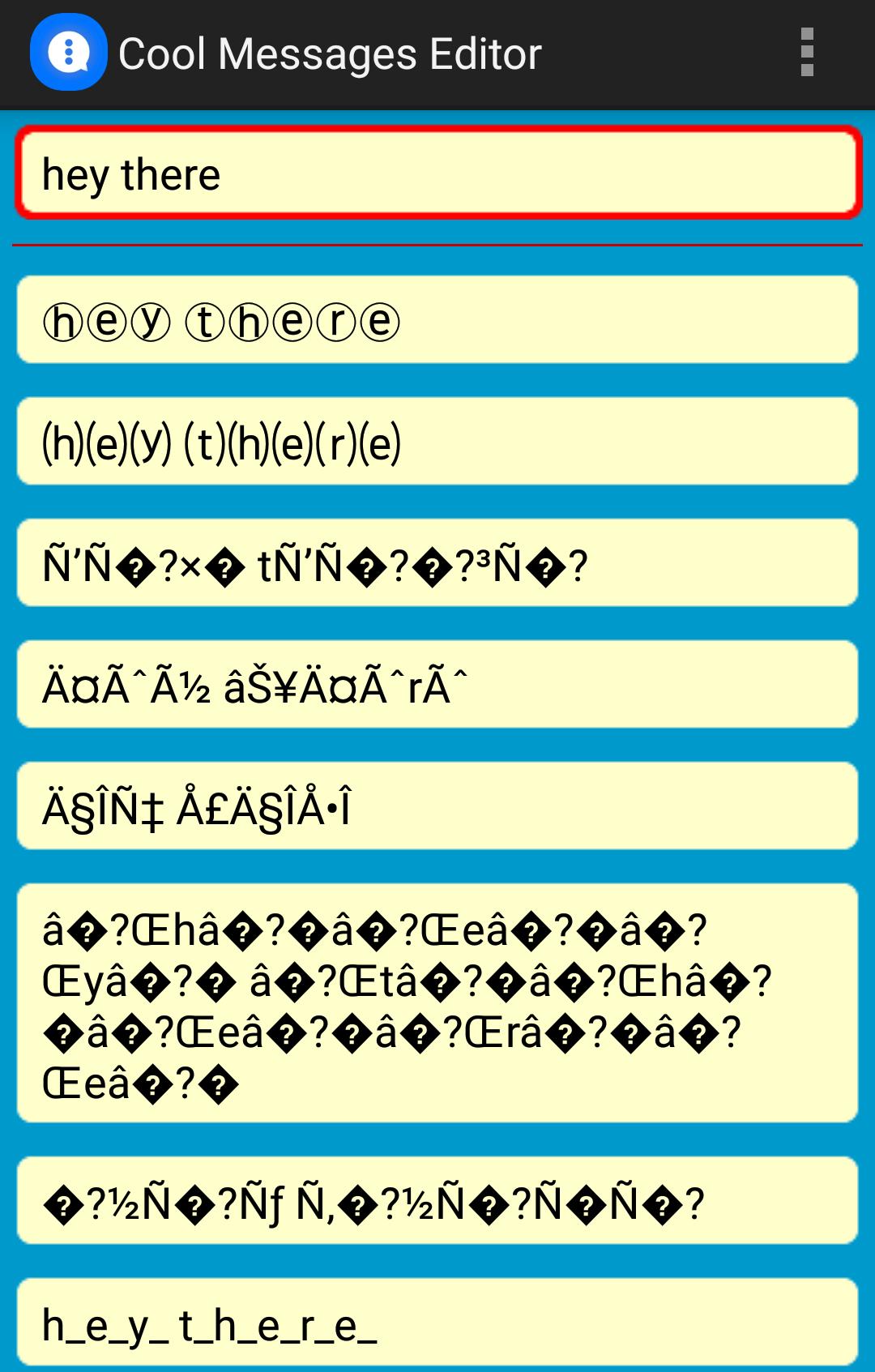Cool Messages Editor For Android Apk Download