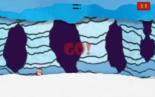 Flappy Santa Runner captura de pantalla 1