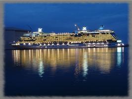 Cruise Liner Ships Wallpaper اسکرین شاٹ 1