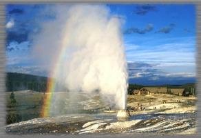 Yellowstone Geysers Wallpaper captura de pantalla 1