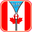 Canada Flag Screen lock icono