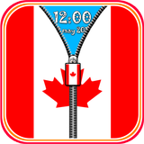 Canada Flag Screen lock icône