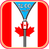 Canada Flag Screen lock icon