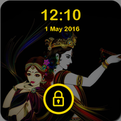 Krishna Swipe Lock icon