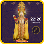 Lord swaminarayan screen lock icon