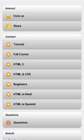 HTML Course الملصق