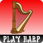 Learn to play the harp أيقونة