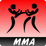 MMA trainieren Zeichen