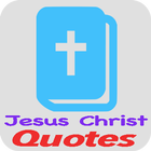 Jesus Christ Bible Quotes ícone