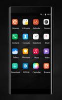 Theme for Coolpad Note 5 Lite Cool Black Wallpaper screenshot 1