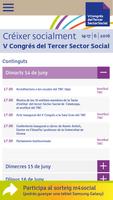 V Congrés Tercer Sector Social تصوير الشاشة 1