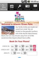 Atlantic Ocean Palm poster