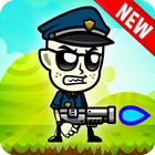 Cop Shooter vs Monsters: Police Games for Kids Fun آئیکن