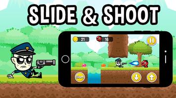 Cop Shooter vs Monsters: Police Games for Kids Fun پوسٹر