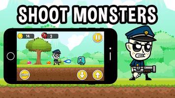 Cop Shooter vs Monsters: Police Games for Kids Fun اسکرین شاٹ 2