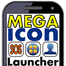 Mega Icon Launcher (easy mode) APK