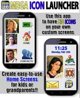 Mega Icon Launcher پوسٹر