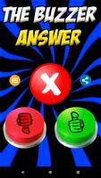 Buzzer Answer Button plakat