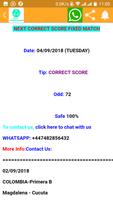 100% CORRECT SCORE screenshot 3