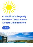 Costa Blanca Property Affiche