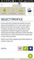 Concussion Ed App capture d'écran 1