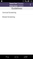 Cancer Screening poster