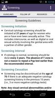 Cancer Screening screenshot 1