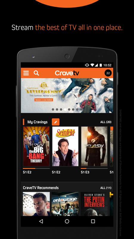 CraveTV APK Download - Free Entertainment APP for Android 