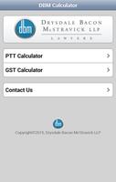 DBM Tax App screenshot 1