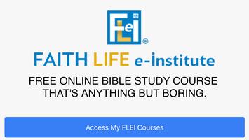 FLeI (Faith Life e-Institute) ポスター